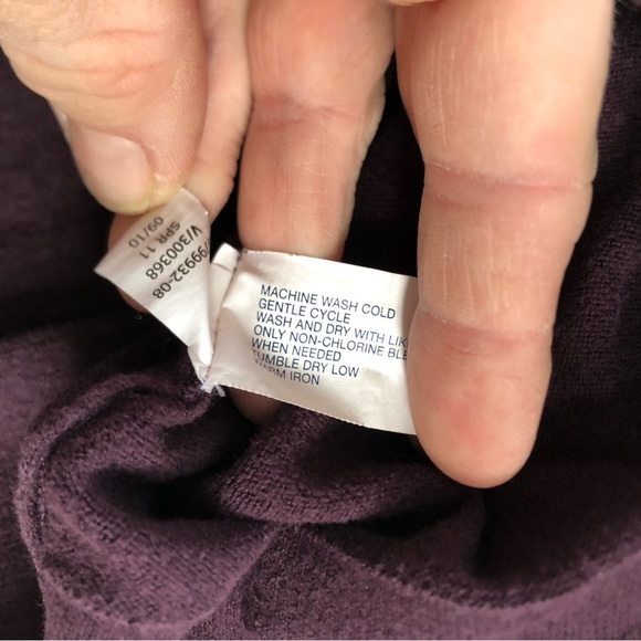 GAP Purple Button-Up Cardigan - Picture 6 of 11